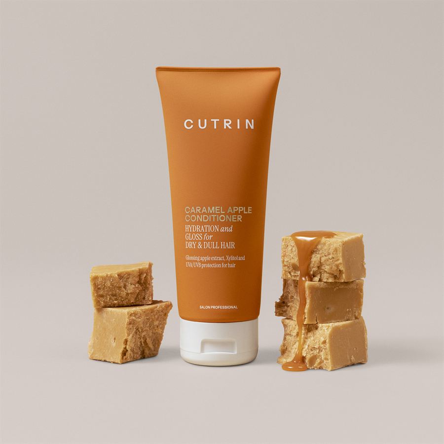 Caramel Apple conditioner with caramel textures