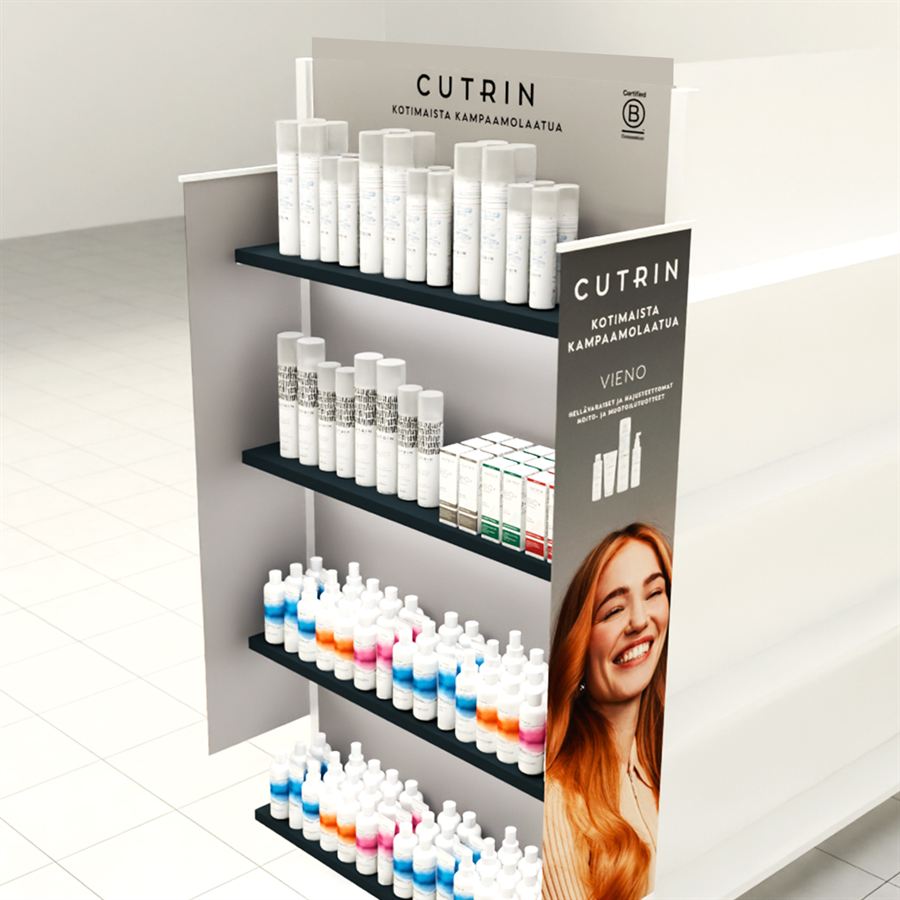 Retail fixture detail view