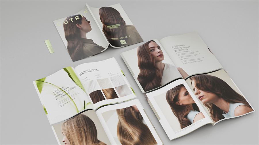 Magazine spread